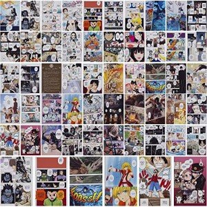 50PCS Anime Manga Wall Decor Collage Set