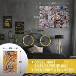50PCS Anime Manga Wall Decor Collage Set