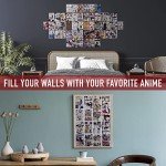 50PCS Anime Manga Wall Decor Collage Set