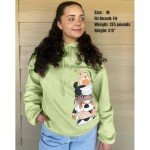 Kawaii Cat Graphic Hoodie for Anime Fans