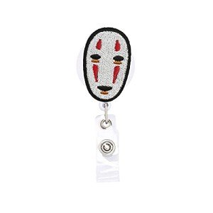 Anime Badge Reel with Alligator Clip and Cord