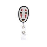Anime Badge Reel with Alligator Clip and Cord