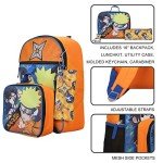 Sasuke Vs Naruto 5-Piece Youth Backpack Set