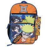 Sasuke Vs Naruto 5-Piece Youth Backpack Set