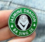 Jasmine Dragon Enamel Pin - Uncle Iroh Design