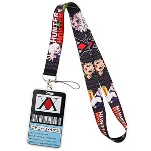 Hunter X Hunter Lanyard Keychain with Card Holder