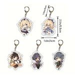 Genshin Impact Keychain Set - 29 Cute Designs