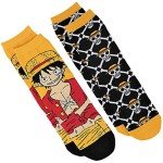 One Piece Anime Crew Socks - 2 Pair Set