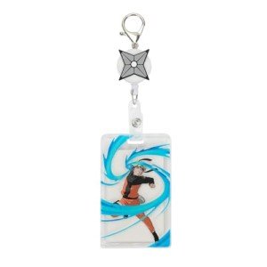 Naruto Rubber Head Reel Lanyard Holder