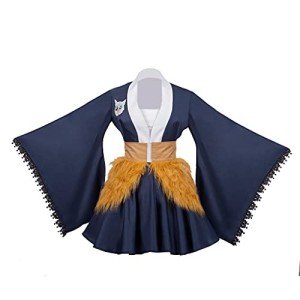 Inosuke Hashibira Women's Kimono Cosplay Costume