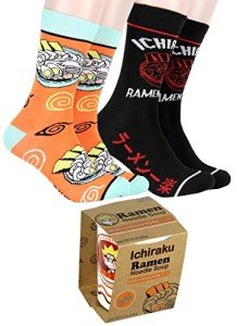 Naruto Shippuden Ichiraku Ramen Socks Gift Set