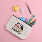Cute Anime Best Friend Makeup Bag Gifts
