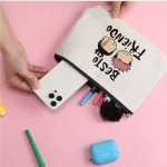 Cute Anime Best Friend Makeup Bag Gifts