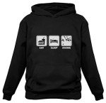 Eat Sleep Anime Hoodie for Men & Women