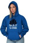 Funny Anime Pun Hoodie for Fans - Royal Blue