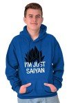 Funny Anime Pun Hoodie for Fans - Royal Blue