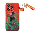 Denji Chainsaw Man iPhone Case with Keychain
