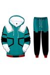 Anime Cosplay Hoodie and Sweatpants Set for Adults