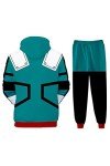 Anime Cosplay Hoodie and Sweatpants Set for Adults