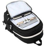 Kawaii Anime Girls’ Diamond School Backpack - Black