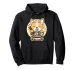 Kawaii Corgi Ramen Anime Pullover Hoodie