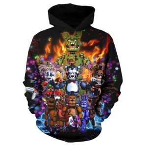 Spooky Horror Anime Hoodie for Unique Style
