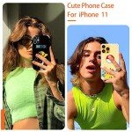 Kawaii Anime Cartoon iPhone 11 Hard Case