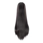 Long Black Straight Cosplay Wig - 40 Inch