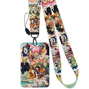 Monkey D. Luffy Anime Lanyard & Keychain