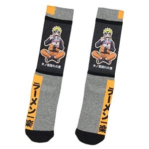 Naruto Shippuden Ichiraku Ramen Mid-Calf Socks