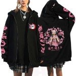 Anime Pullover Hoodie Jacket for Cosplay Fun