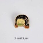 Cute Demon Slayer Brooch Pins Set - 17pcs