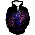 Samurai Graphic 3D Print Japanese Hoodie for Men