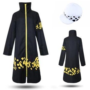 Anime Surgeon Uniform Cosplay Cloak and Hat