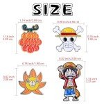 Cute Pounchi Fight Anime Enamel Pins (4 Pack)