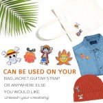 Cute Pounchi Fight Anime Enamel Pins (4 Pack)