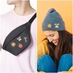 Cute Pounchi Fight Anime Enamel Pins (4 Pack)