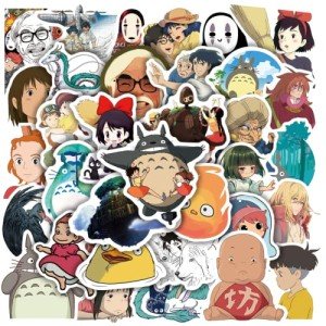 Kawaii Studio Ghibli Anime Sticker Pack - 50 PCS