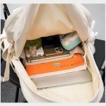 Cute Anime School Backpack for Kids - White