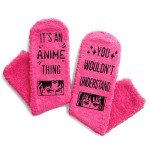Funny Anime Socks for Teen Girls and Women
