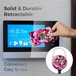 Anime ID Badge Holder Set with Keychain 4pcs