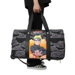 Naruto 17-Inch Wheeled Duffle Bag - Officially Licensed