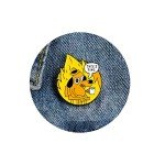 Cute Cartoon Tiger Enamel Pin for Jackets