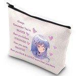 Anime Girl Cosmetic Bag - You Are Braver