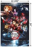 Demon Slayer: Mugen Train Collage Wall Poster