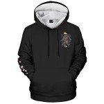 Japanese Anime Long Sleeve Pullover Hoodie