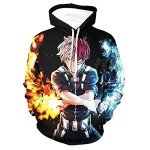 Anime Pullover Hoodie for Teens and Kids