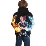 Anime Pullover Hoodie for Teens and Kids