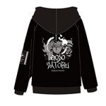 BICOPU Black Anime Hoodie for Men and Women