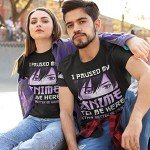 Paused My Anime Manga Otaku T-Shirt - Black